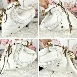 Chloe | Bags | Chloe White Leather Paddington Bag | Poshmark